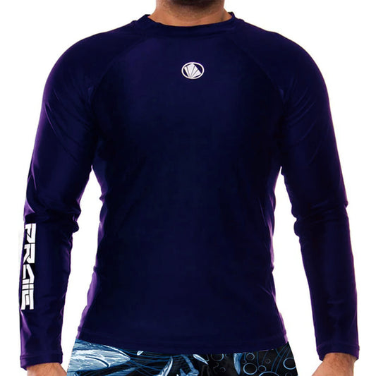 Buzo de Traje de Baño PRAIE 2014AAzul Clásico Manga Larga