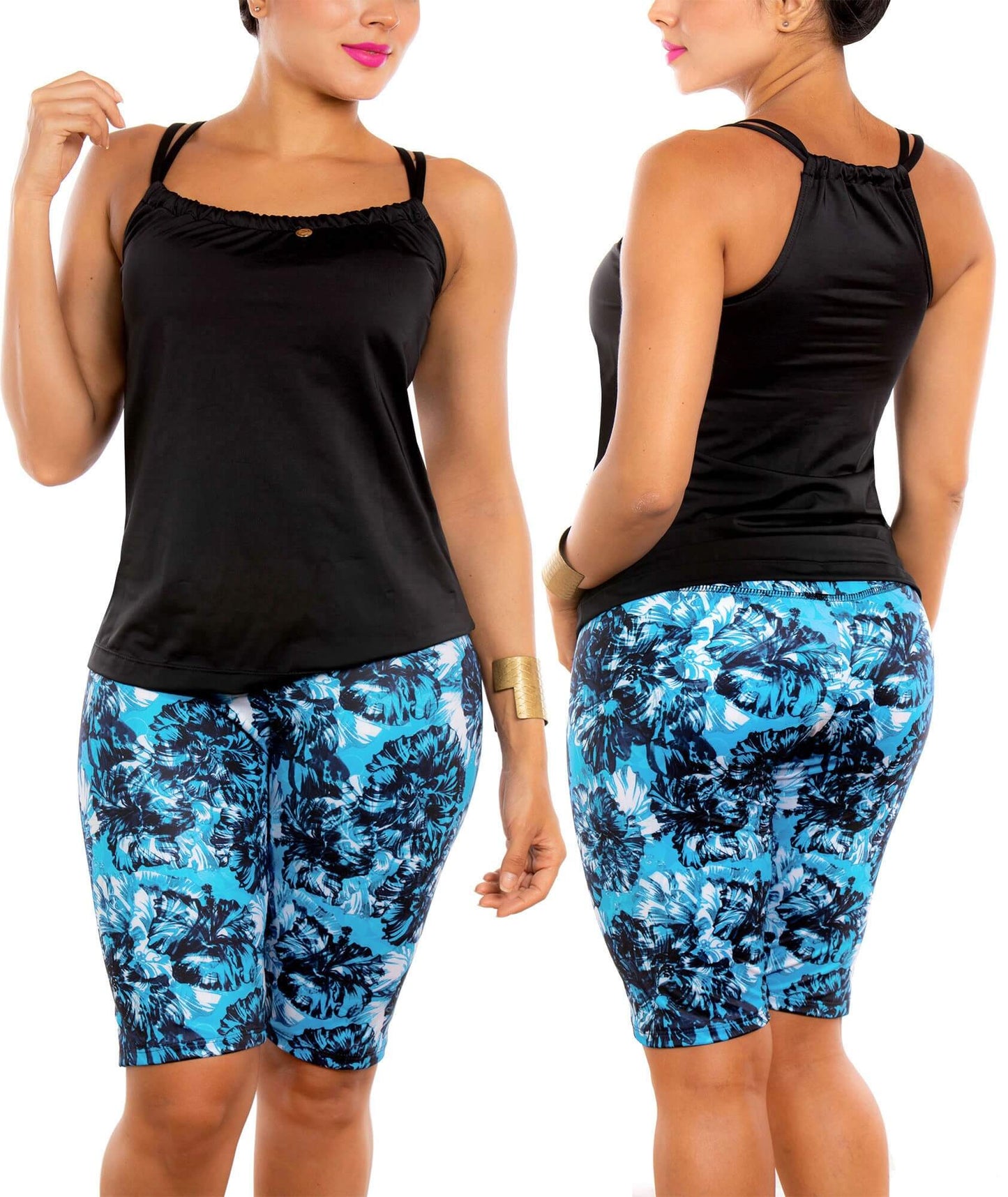Panty de Vestido de Baño 0002 Short Largo Control - Praie Vestidos de Baño