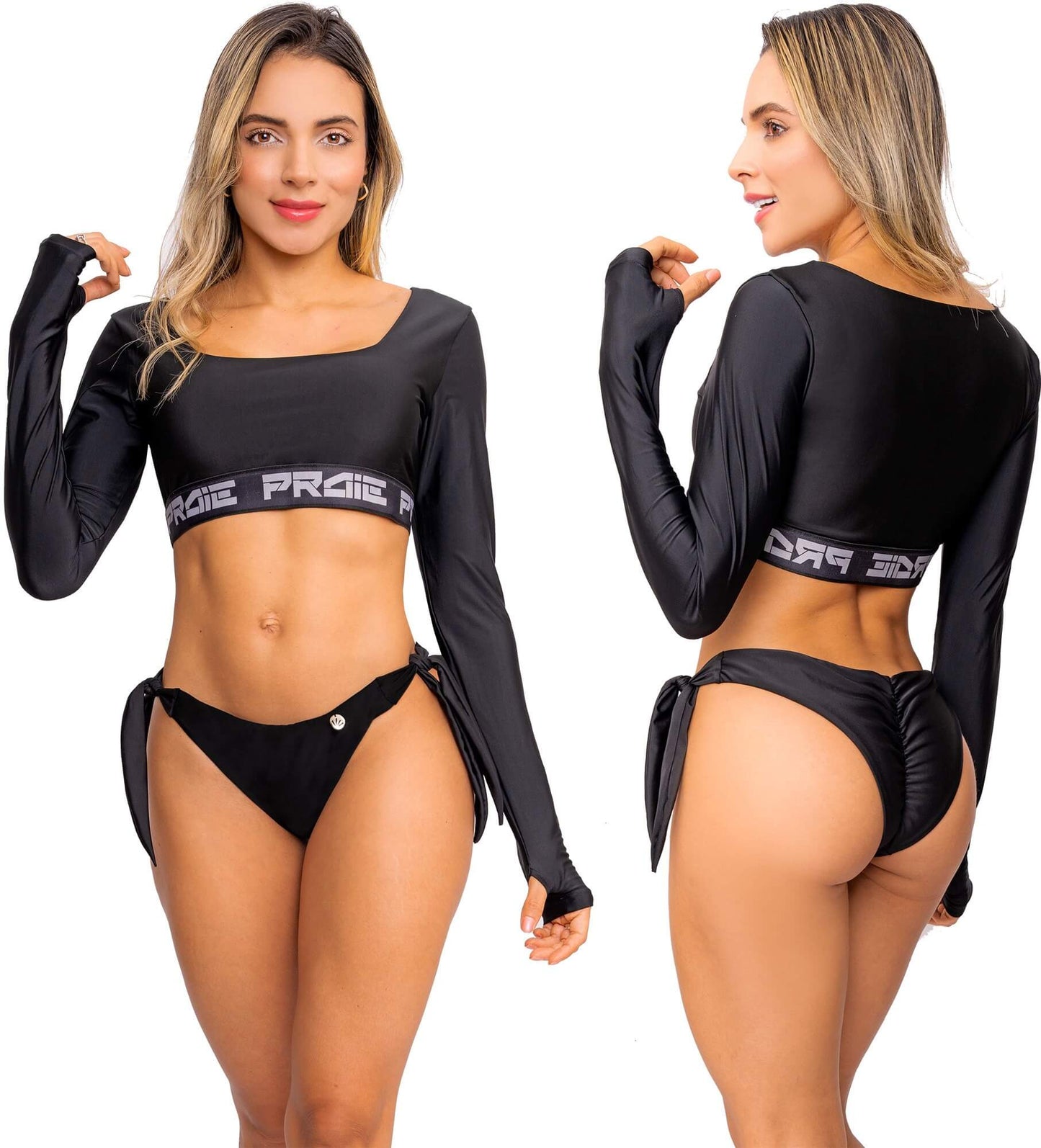 Buzo de Vestido de Baño Deportivo PRAIE 2619A Special Manga Larga - Praie Vestidos de Baño