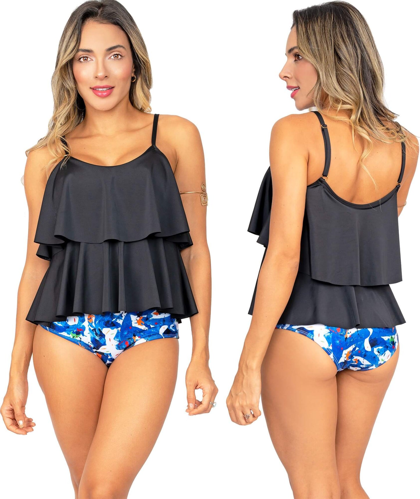 Panty Alto de Vestido de Baño PRAIE REF: 1920B Retro Control - Praie Vestidos de Baño
