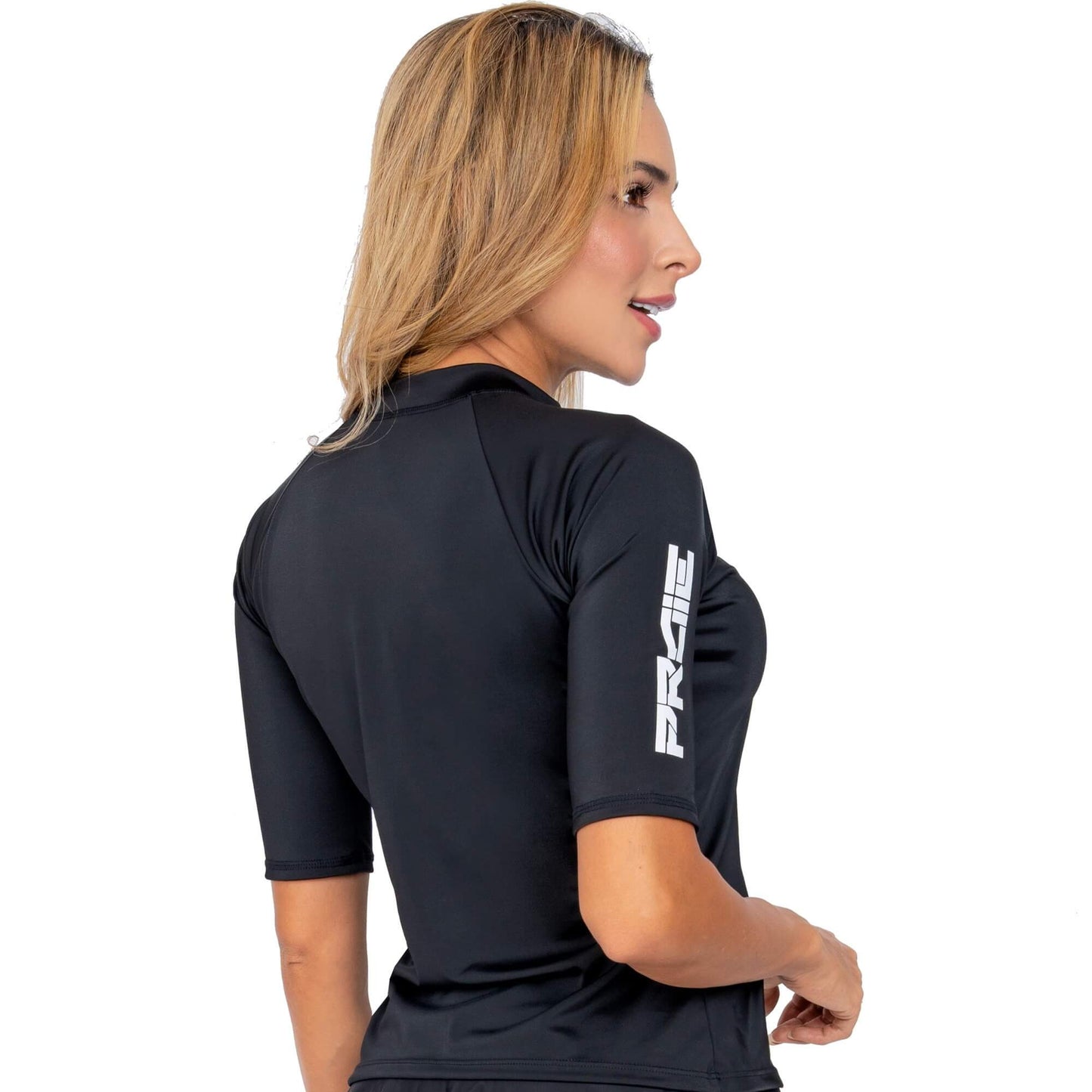 Camiseta de Vestido de Baño PRAIE 2620A Blusa Mangas 3/4 Top Copas - Praie Vestidos de Baño