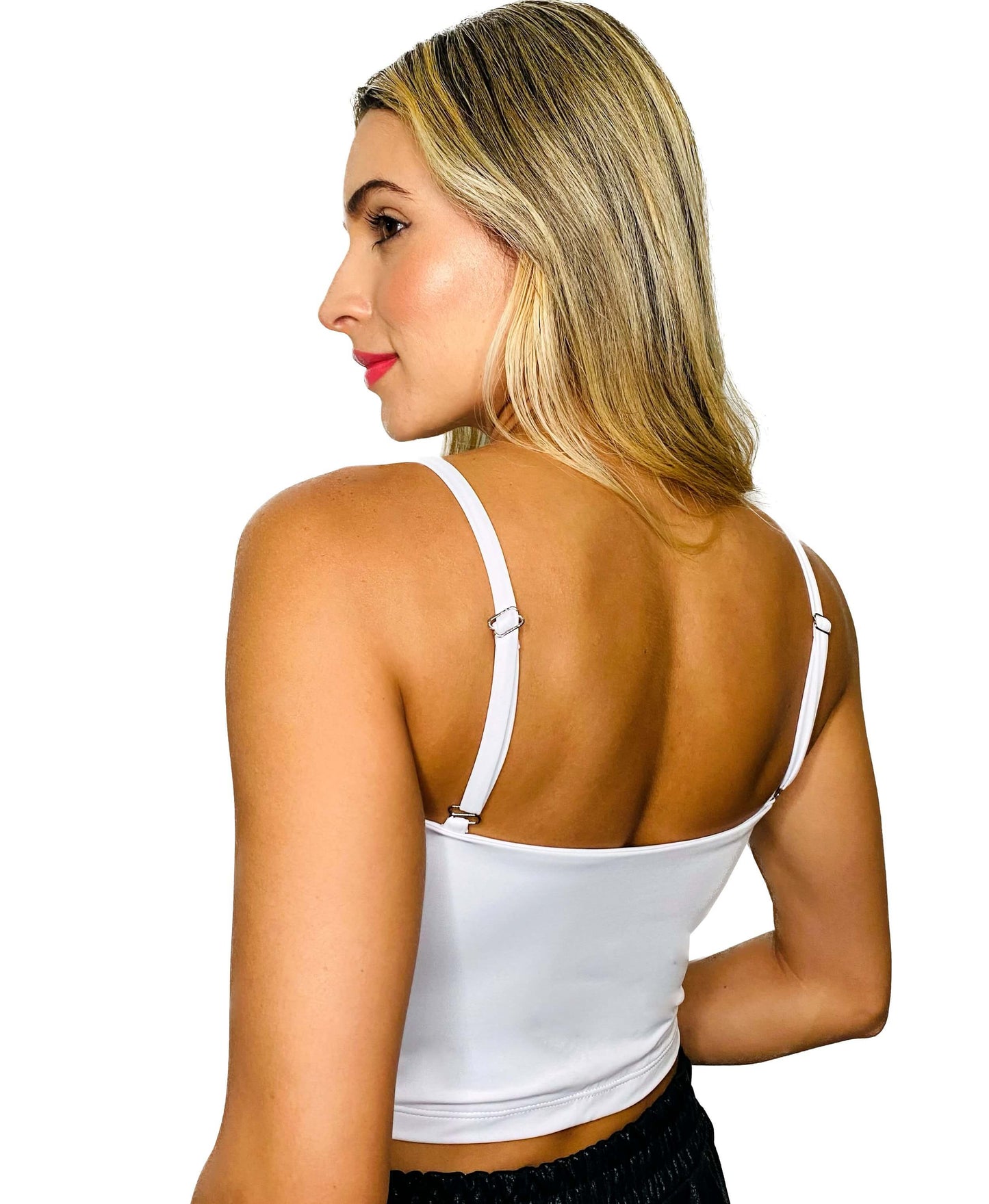 Blusa PRAIE REF: BL004 Blanco Creta Crop Top Mujer - Praie Vestidos de Baño