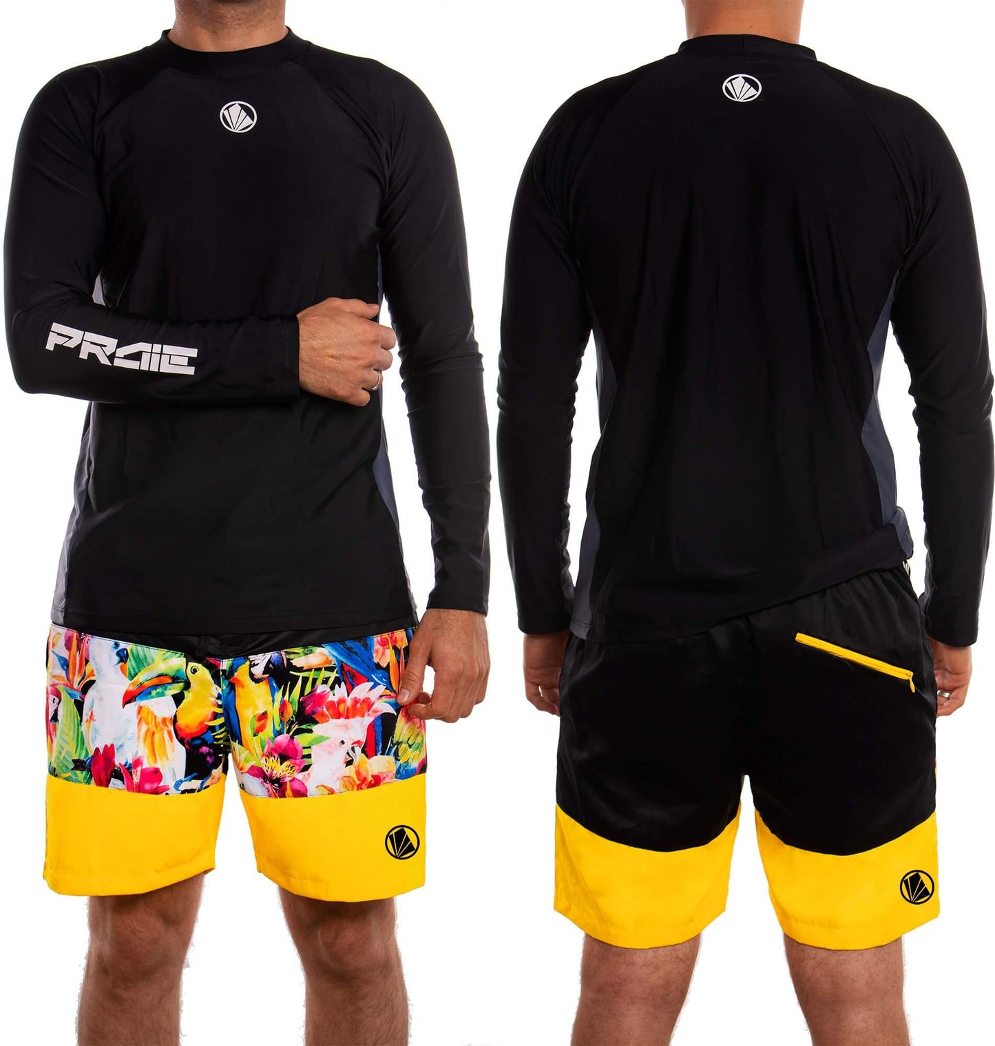 Buzo de Traje de Baño PRAIE REF: 2014A Clásico Manga Larga - Praie Vestidos de Baño