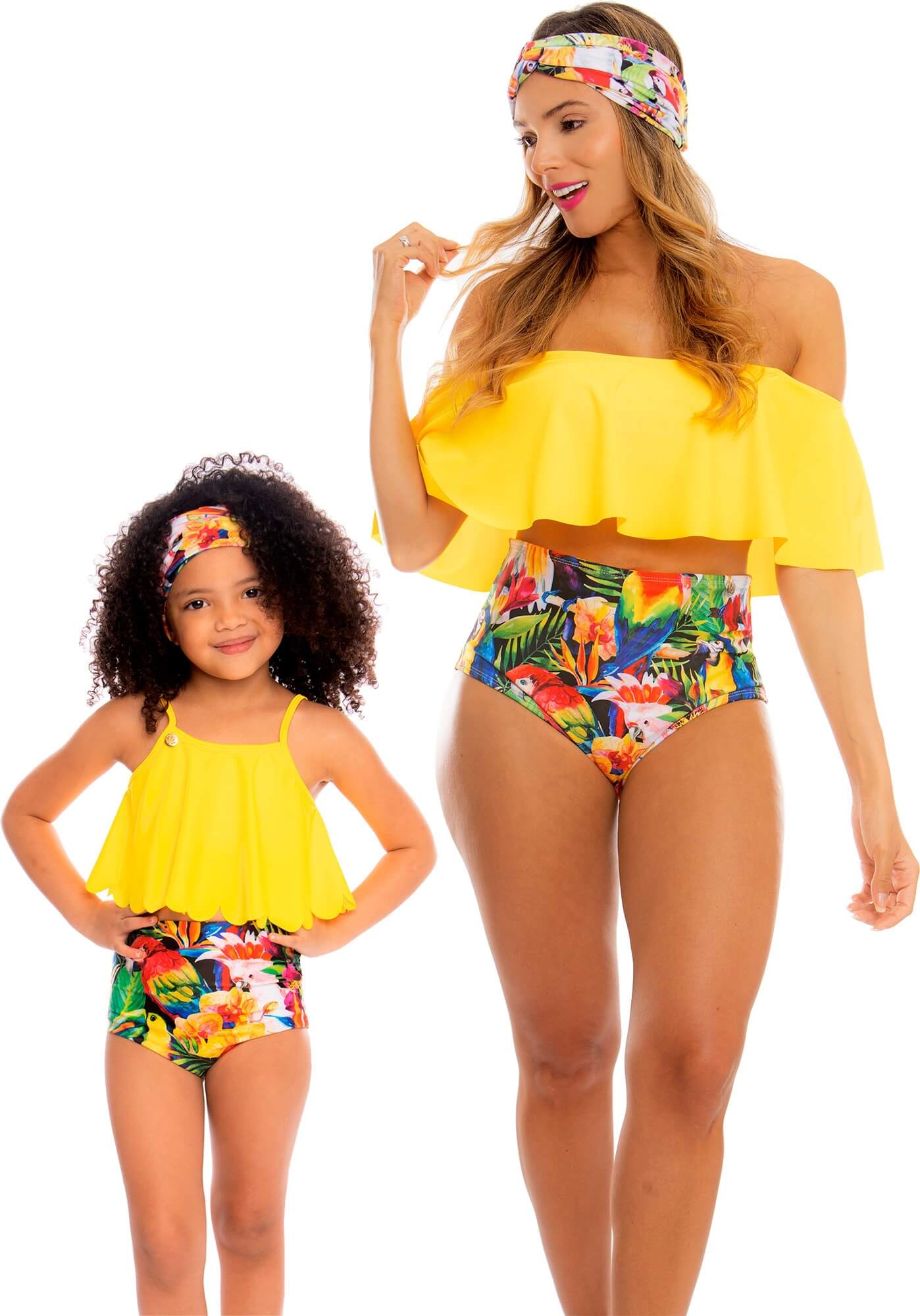 Panty Alto de Vestido de Baño PRAIE 1511B5 Pájaros *Control - Praie Vestidos de Baño