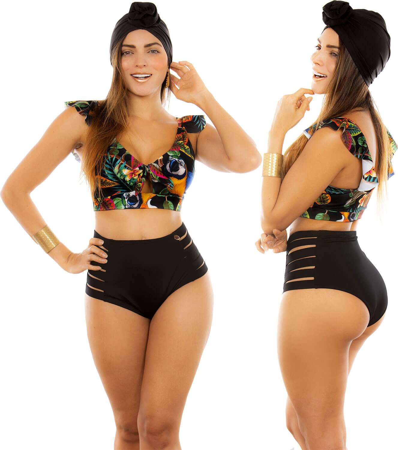 Panty Altos Tangas Traje Bikinis Vestidos De Baño Praie 1838 - Praie Vestidos de Baño