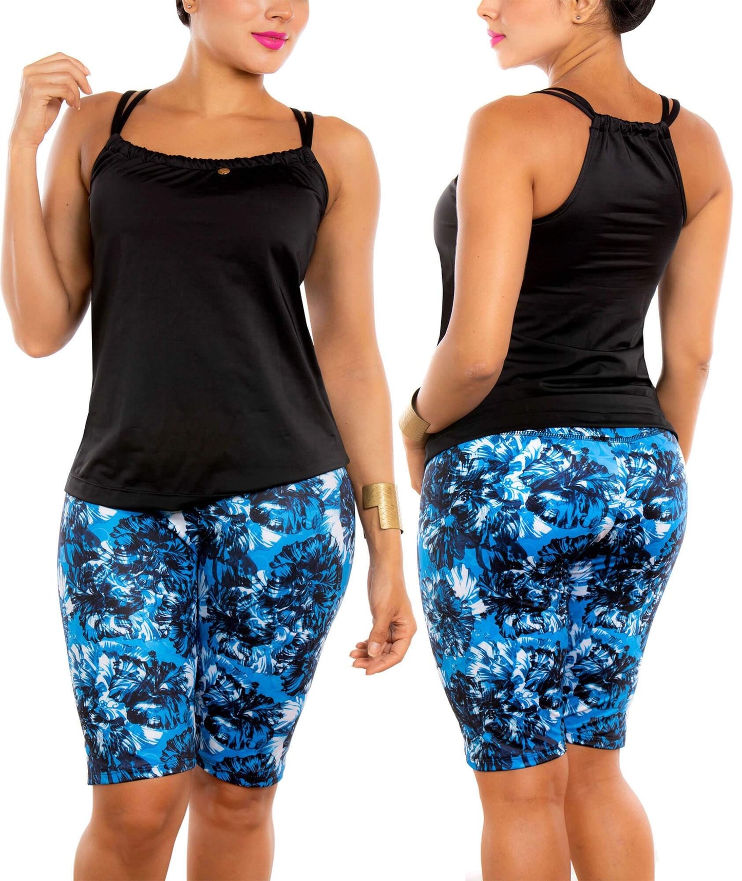 Top de Vestido de Baño PRAIE REF: 1721ANegro Clásico Blusa - Praie Vestidos de Baño