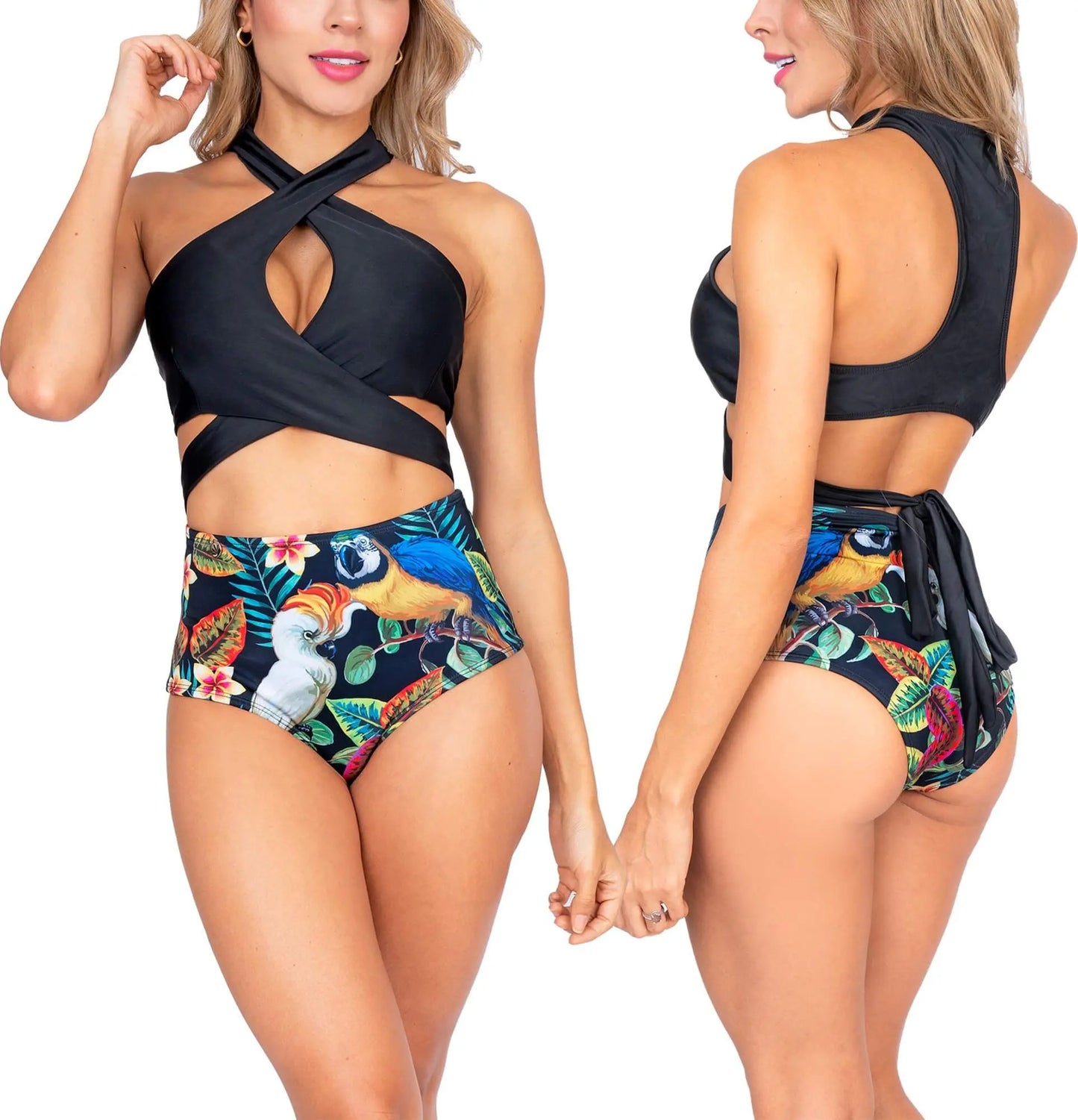 Vestido de Baño Bikini Panty Alto PRAIE 1734 Ilusión Praie Vestidos de Baño