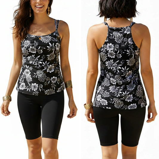 Vestido De Baño De Dos Piezas PRAIE 1721 Control Abdomen