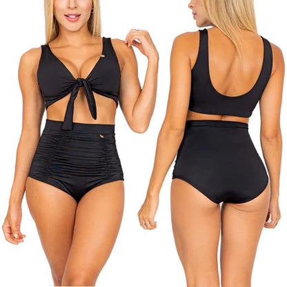 Vestido De Baño Bikini De Panty Alto Control Abdomen Praie 2712