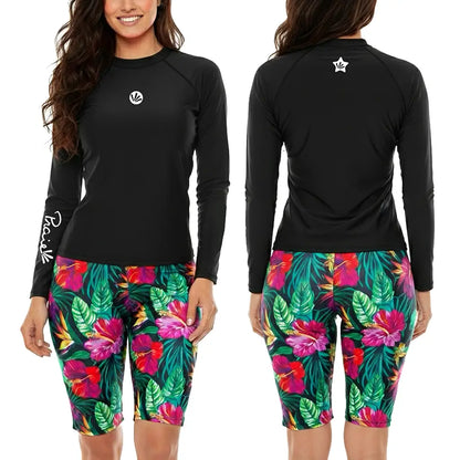 Vestido de Baño de dos piezas PRAIE 2032 Manga Larga