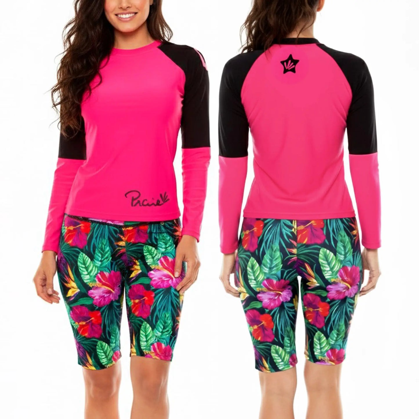 Vestido de Baño de dos piezas PRAIE 2033 Camibuzo y Biker
