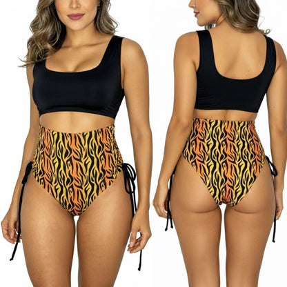 Vestido de Baño Enterizo PRAIE 2704Animal Trikini