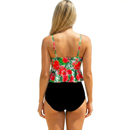 Vestido De Baño Bikini De Panty Alto Control Abdomen Praie 2713