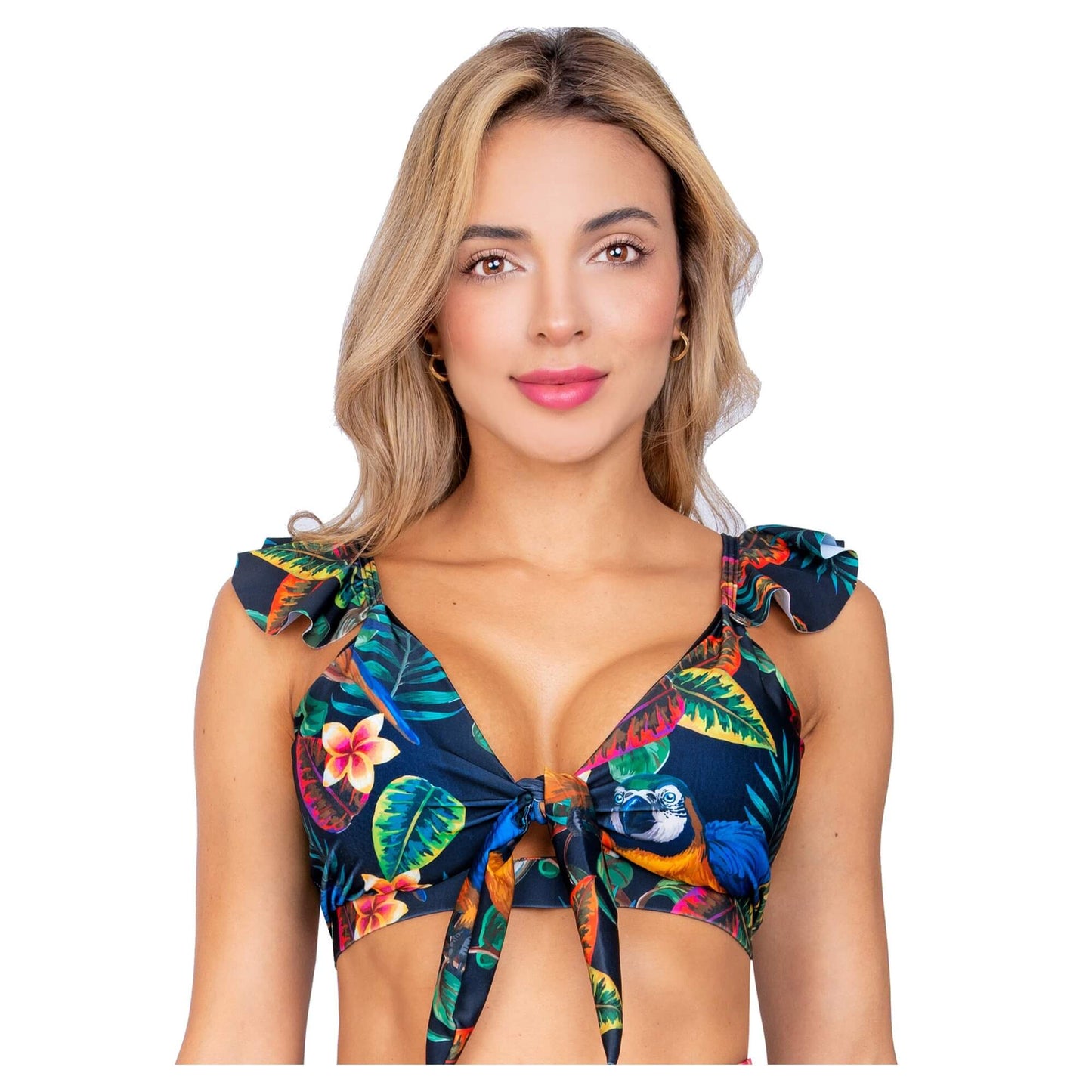 Vestido de Baño Bikini Falda Short PRAIE 2710 Control Abdomen