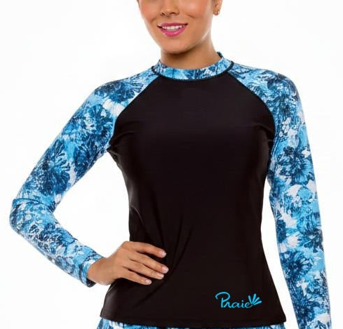 Camibuzo de Vestido de Baño PRAIE 2036A Manga Larga
