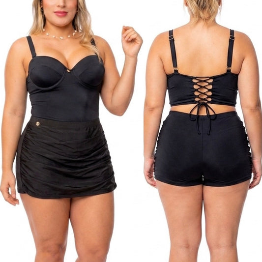 Vestido de Baño Bikini PRAIE 1923 Falda Short