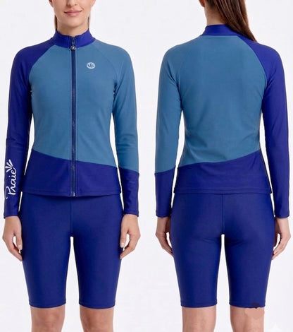 Vestido de Baño de dos piezas PRAIE 2034 Manga Larga