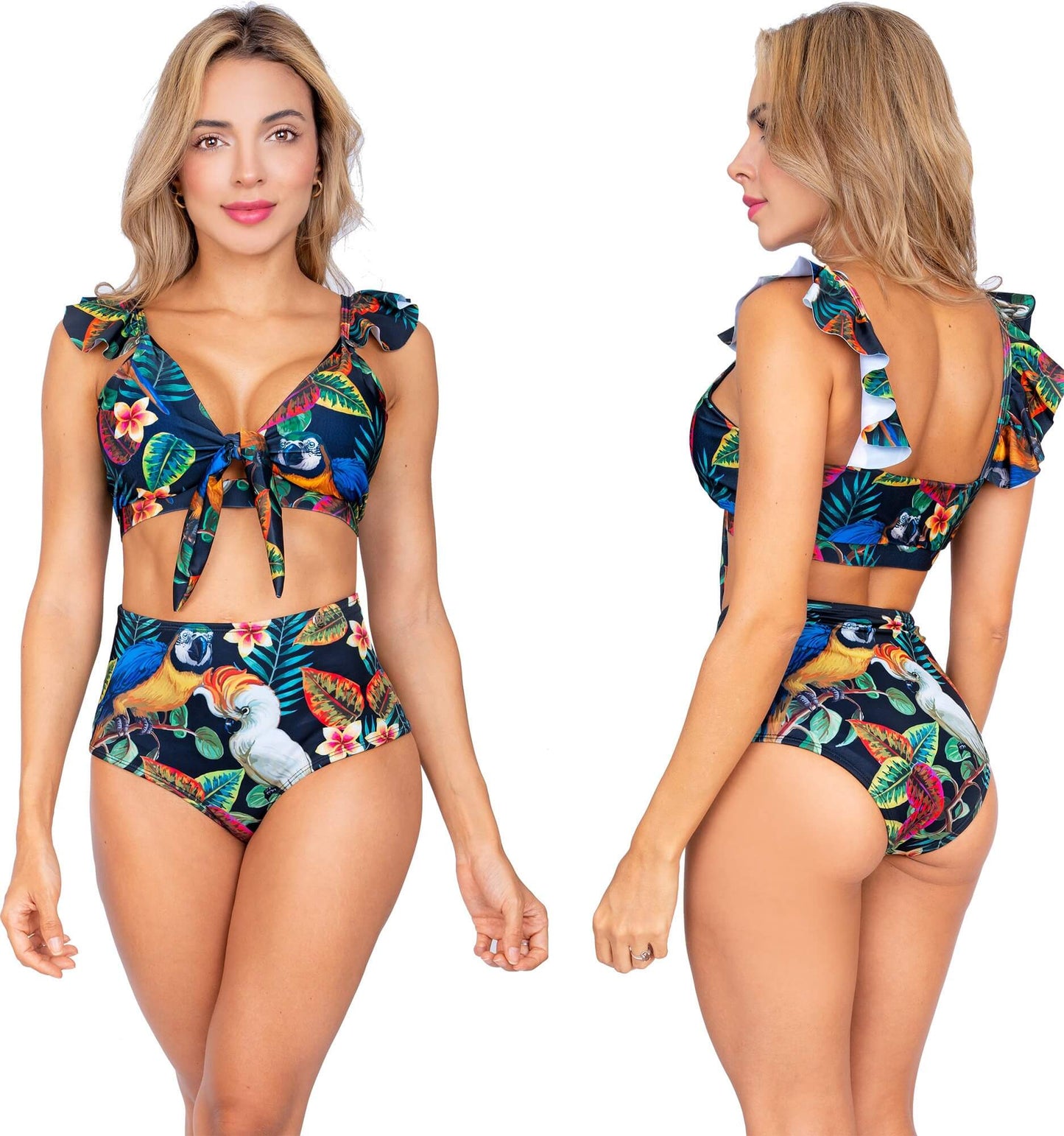 Vestido de Baño Bikini Panty Alto PRAIE 2012 Control Abdomen