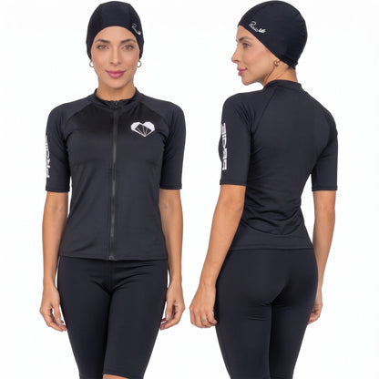 Gorro de Baño para Natación PRAIE G003 Negro