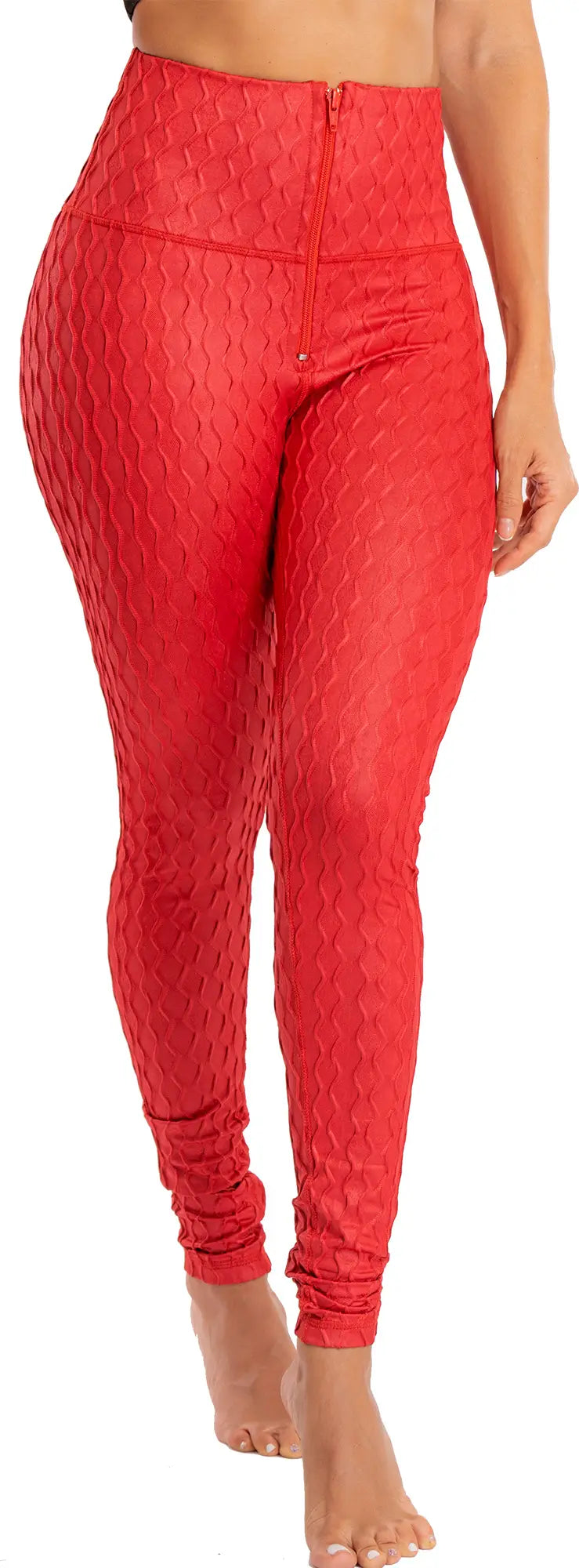 Leggins PRAIE LG001 Efecto cuero levanta cola - Praie Vestidos de Baño