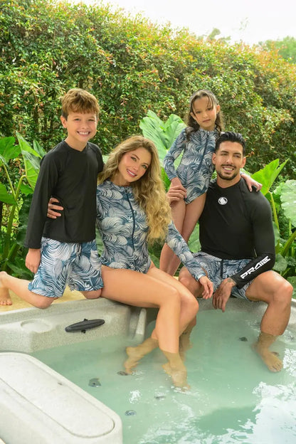 Vestidos De Baño Enterizos De Manga Larga PRAIE 2709