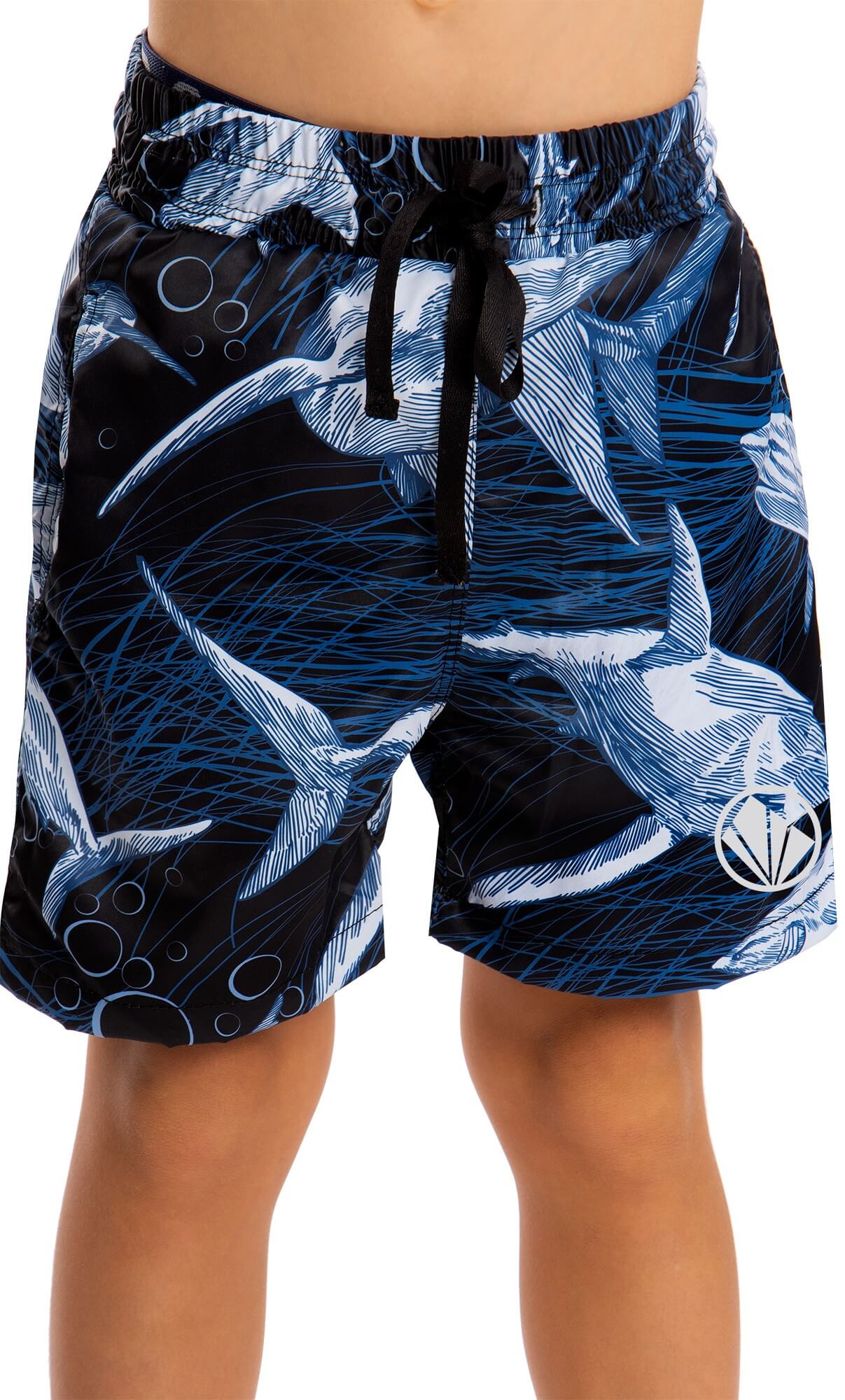 Pantaloneta de Baño Niños PRAIE REF: 2334BN Tiburones Filtro - Praie Vestidos de Baño