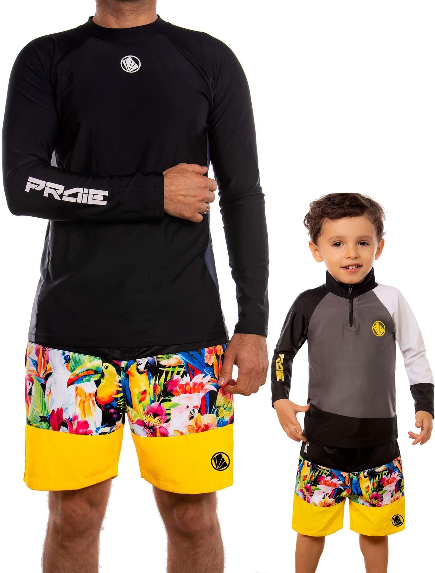 Buzo De Traje De Baño Niños Praie Ref: 2016an Original Manga - Praie Vestidos de Baño