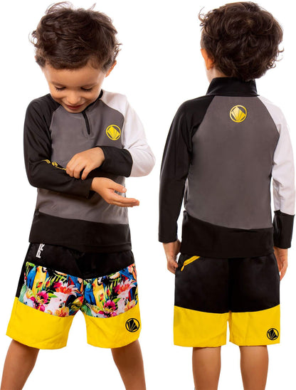Pantaloneta De Baño Niños Praie Ref: 2129bn Pájaros * - Praie Vestidos de Baño