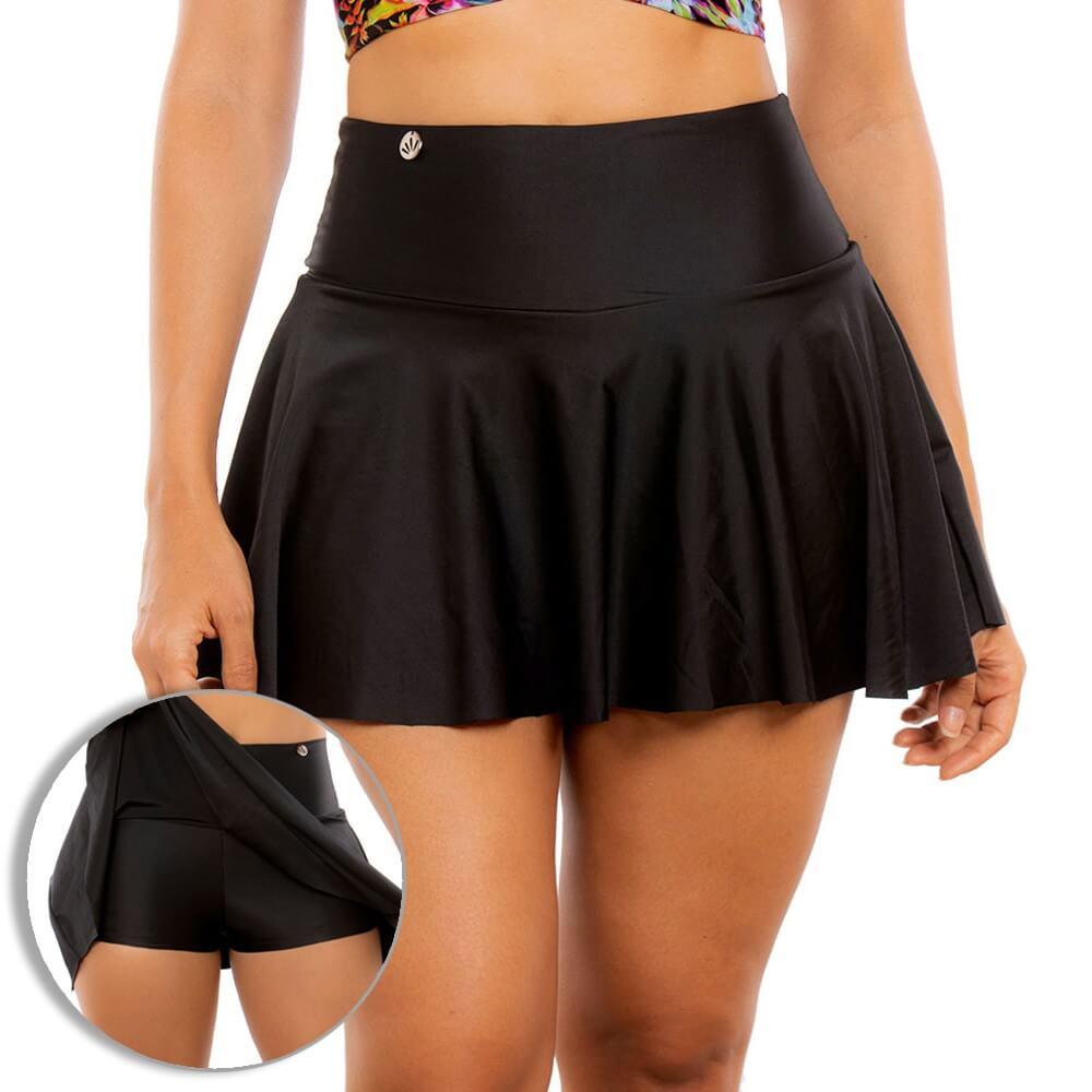 Panty Alto De Vestido De Baño Praie 0003 Falda Short Control - Praie Vestidos de Baño