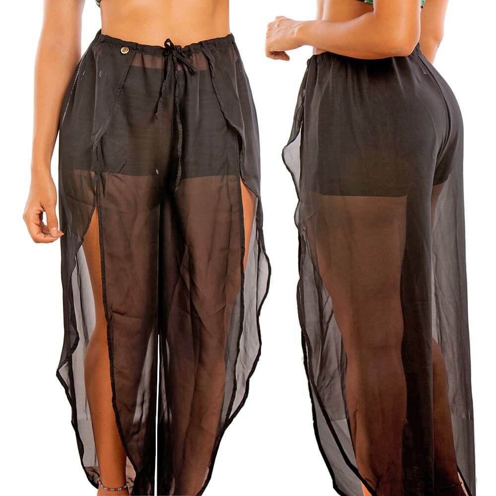 Salida de Bano PRAIE REF 1703 Pantalon Vuelos Praie Vestidos de Bano